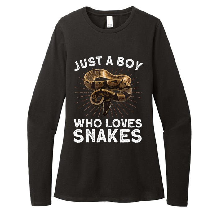 Funny Snake Art Reptile Animal Snake Lover Womens CVC Long Sleeve Shirt