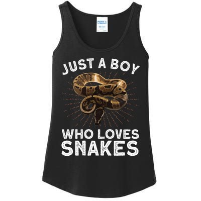 Funny Snake Art Reptile Animal Snake Lover Ladies Essential Tank