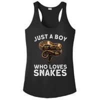 Funny Snake Art Reptile Animal Snake Lover Ladies PosiCharge Competitor Racerback Tank