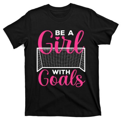 Funny Soccer Art For Teens Women Soccer Lovers Players T-Shirt