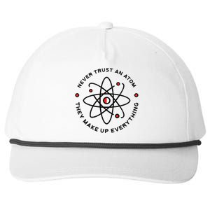 Funny Science Atom Design Snapback Five-Panel Rope Hat