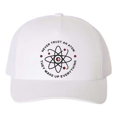 Funny Science Atom Design Yupoong Adult 5-Panel Trucker Hat