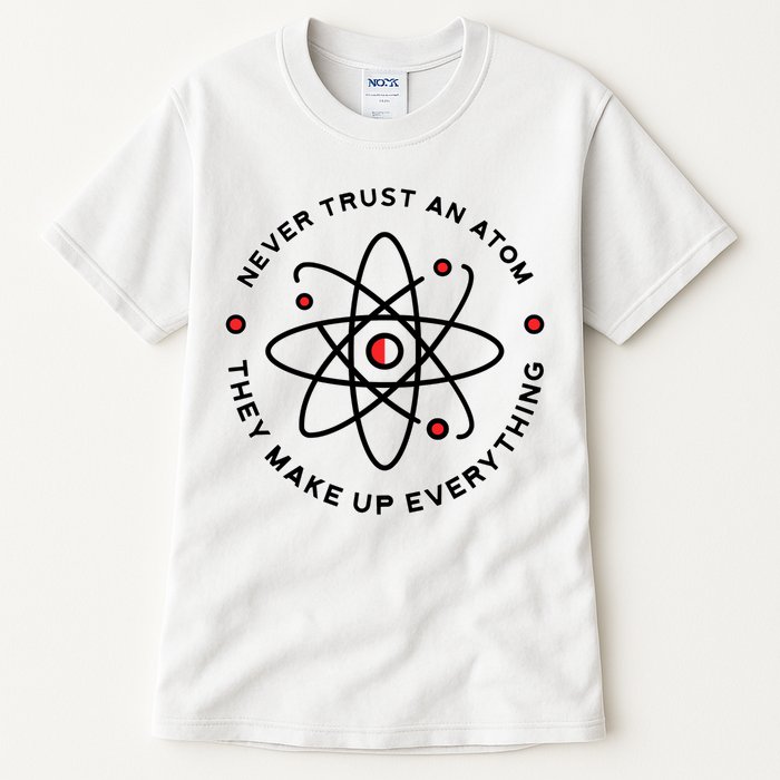 Funny Science Atom Design Tall T-Shirt
