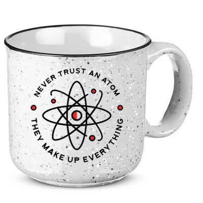 Funny Science Atom Design 15oz Campfire Ceramic Mug