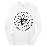 Funny Science Atom Design Tall Long Sleeve T-Shirt