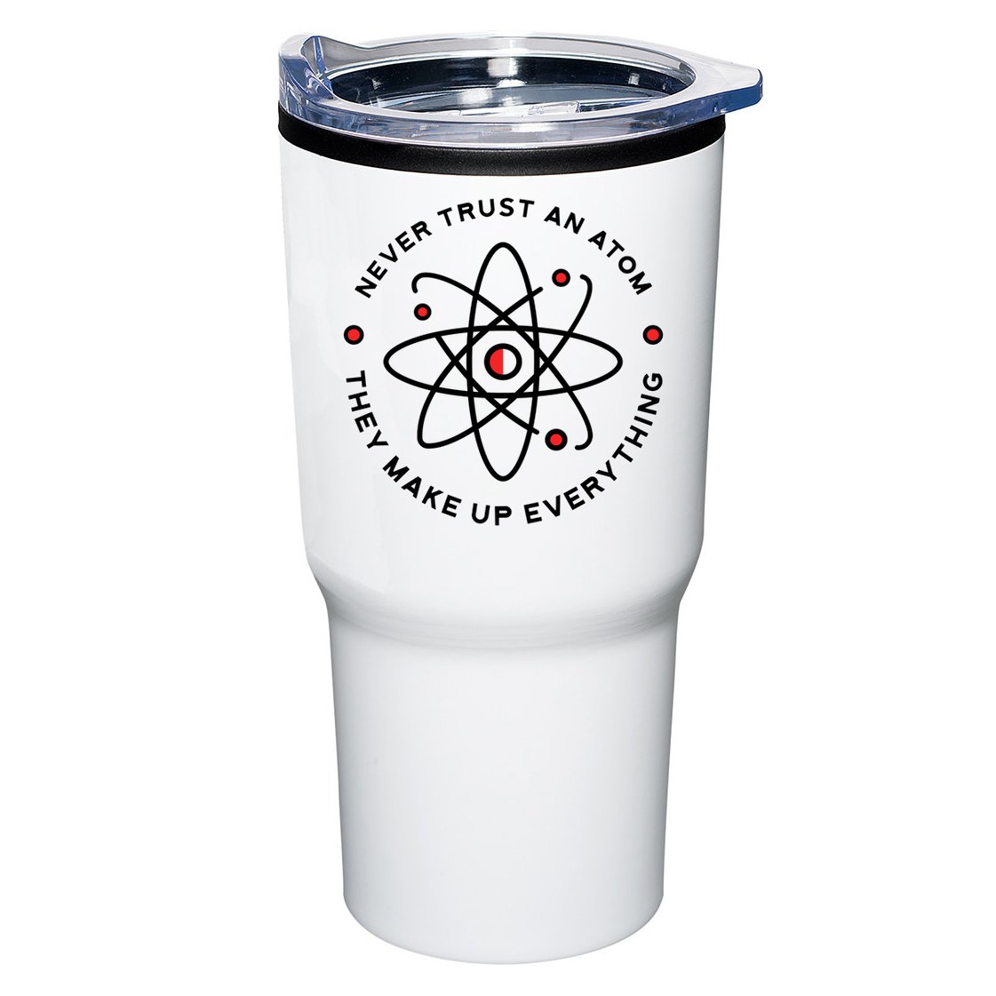 Funny Science Atom Design Tumbler