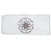 Funny Science Atom Design Large Microfiber Waffle Golf Towel