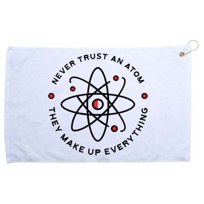 Funny Science Atom Design Grommeted Golf Towel