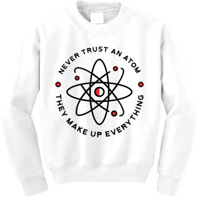 Funny Science Atom Design Kids Sweatshirt