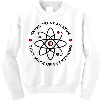 Funny Science Atom Design Kids Sweatshirt