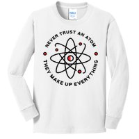 Funny Science Atom Design Kids Long Sleeve Shirt