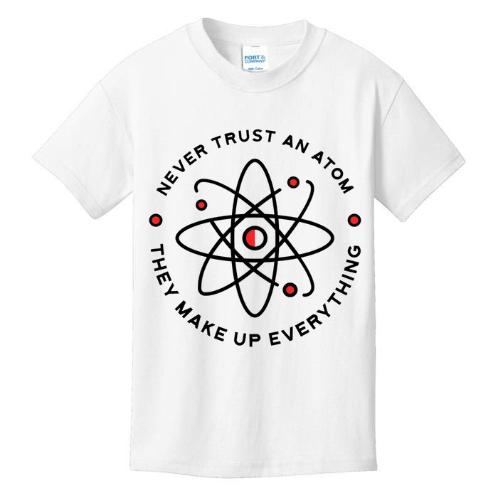 Funny Science Atom Design Kids T-Shirt