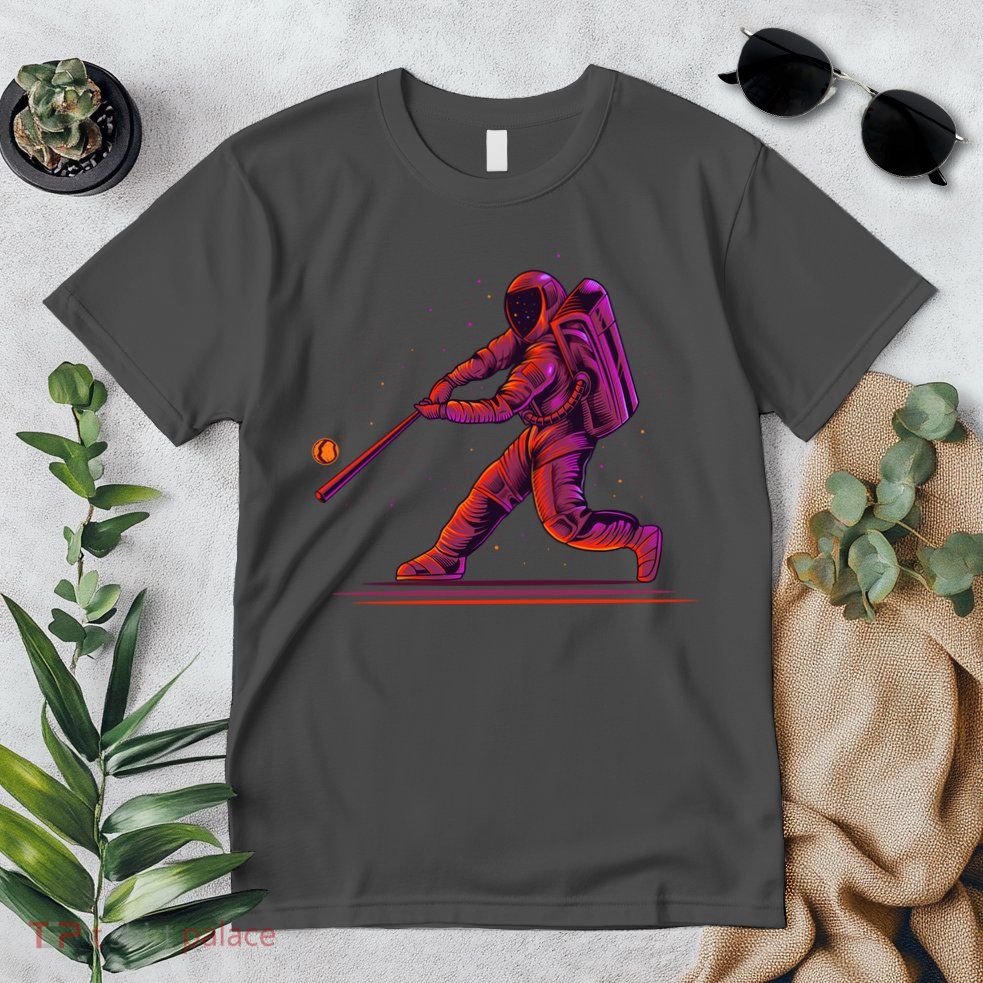 Funny Space Astronaut Baseball Premium T-Shirt
