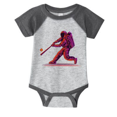 Funny Space Astronaut Baseball Infant Baby Jersey Bodysuit