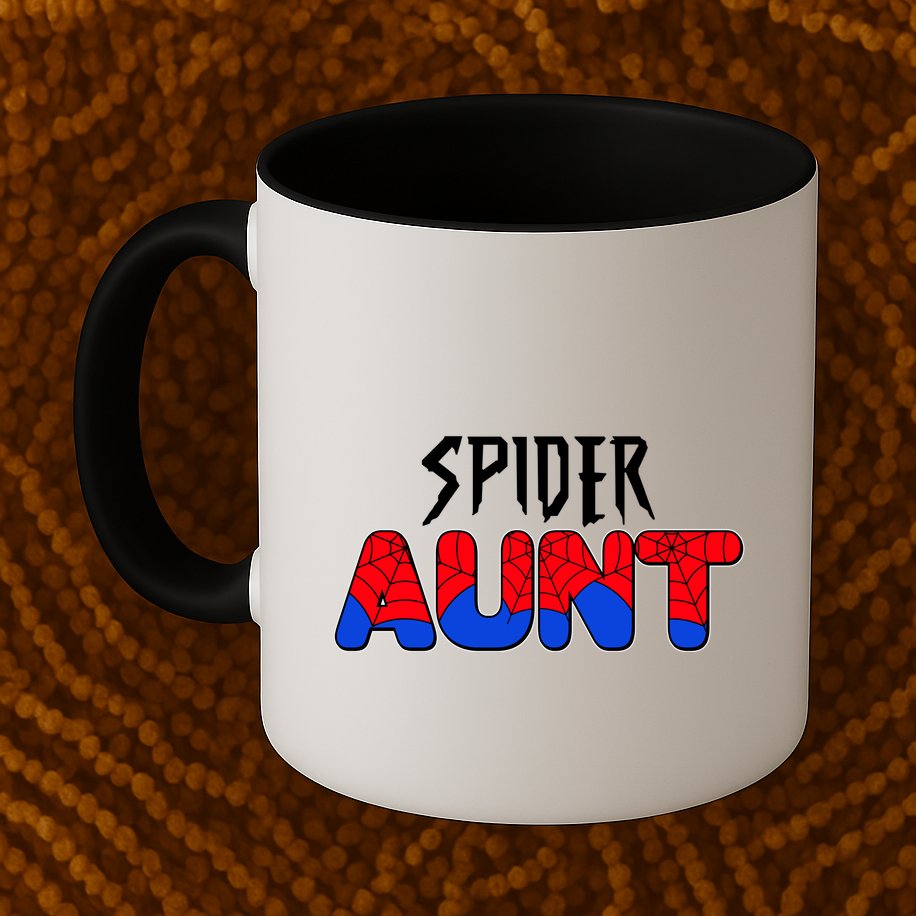 Funny Spider Aunt Matching Family Shirts Mug