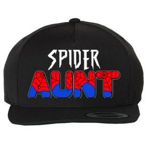 Funny Spider Aunt Matching Family Shirts Wool Snapback Cap