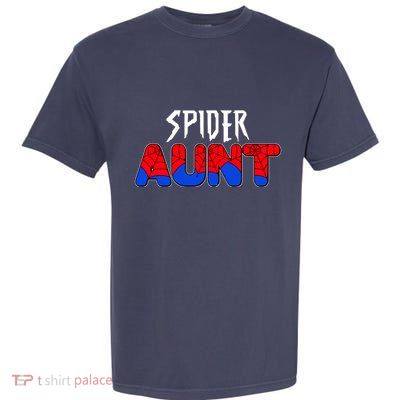 Funny Spider Aunt Matching Family Shirts Garment-Dyed Heavyweight T-Shirt