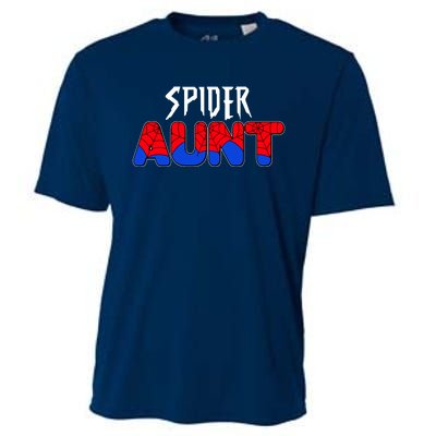 Funny Spider Aunt Matching Family Shirts Cooling Performance Crew T-Shirt