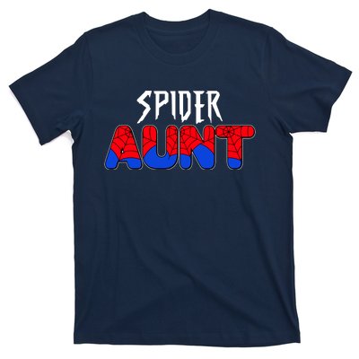 Funny Spider Aunt Matching Family Shirts T-Shirt