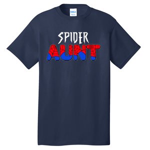 Funny Spider Aunt Matching Family Shirts Tall T-Shirt