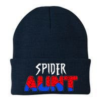 Funny Spider Aunt Matching Family Shirts Knit Cap Winter Beanie