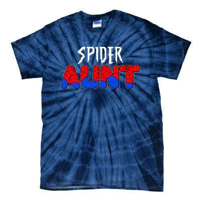 Funny Spider Aunt Matching Family Shirts Tie-Dye T-Shirt