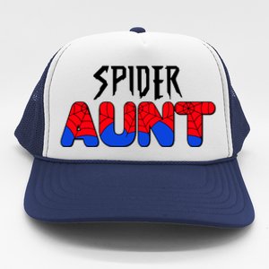 Funny Spider Aunt Matching Family Shirts Trucker Hat