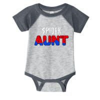 Funny Spider Aunt Matching Family Shirts Infant Baby Jersey Bodysuit