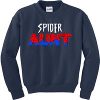 Funny Spider Aunt Matching Family Shirts Kids Sweatshirt