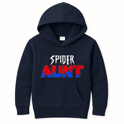 Funny Spider Aunt Matching Family Shirts Kids Hoodie