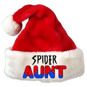 Funny Spider Aunt Matching Family Shirts Premium Christmas Santa Hat