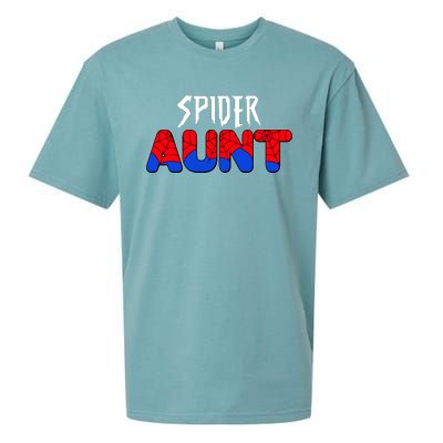 Funny Spider Aunt Matching Family Shirts Sueded Cloud Jersey T-Shirt