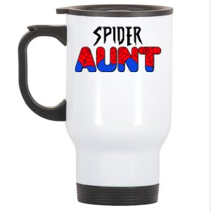 Funny Spider Aunt Matching Family Shirts Stainless Steel Travel Mug