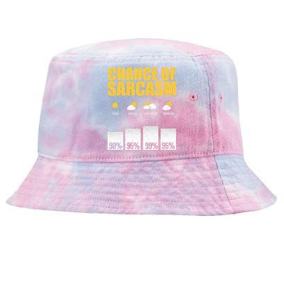 Funny Sarcastic Art For Sarcastic People Sarcasm Tie-Dyed Bucket Hat