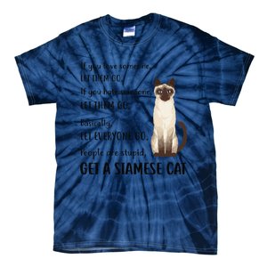 Funny Siamese Apparel Get A Siamese Kitten Cat Tie-Dye T-Shirt