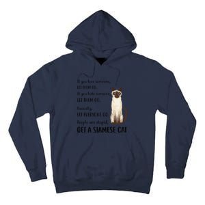 Funny Siamese Apparel Get A Siamese Kitten Cat Tall Hoodie