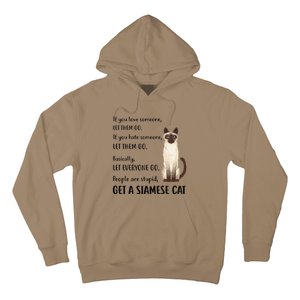 Funny Siamese Apparel Get A Siamese Kitten Cat Hoodie