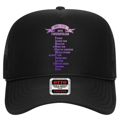 Fibromyalgia Spoonie And Fibro Awareness This Is My Flare Day Gift Trucker Hat