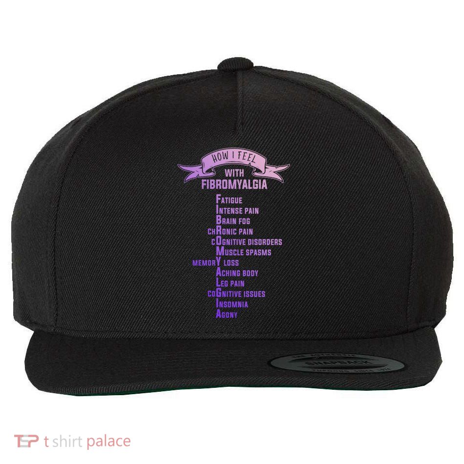 Fibromyalgia Spoonie And Fibro Awareness This Is My Flare Day Gift Wool Snapback Cap