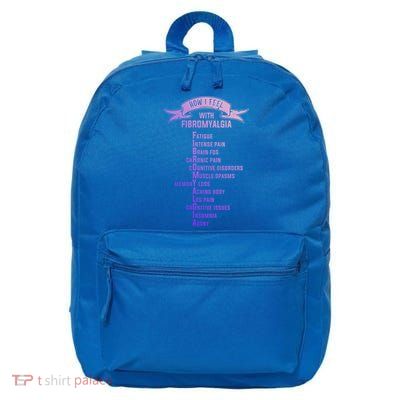 Fibromyalgia Spoonie And Fibro Awareness This Is My Flare Day Gift 16 in Basic Backpack