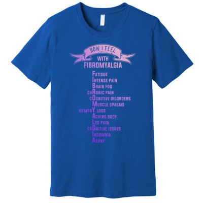 Fibromyalgia Spoonie And Fibro Awareness This Is My Flare Day Gift Premium T-Shirt