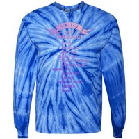 Fibromyalgia Spoonie And Fibro Awareness This Is My Flare Day Gift Tie-Dye Long Sleeve Shirt