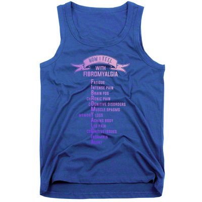 Fibromyalgia Spoonie And Fibro Awareness This Is My Flare Day Gift Tank Top