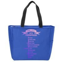 Fibromyalgia Spoonie And Fibro Awareness This Is My Flare Day Gift Zip Tote Bag