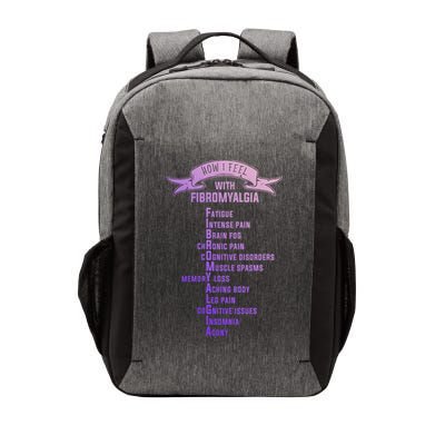 Fibromyalgia Spoonie And Fibro Awareness This Is My Flare Day Gift Vector Backpack