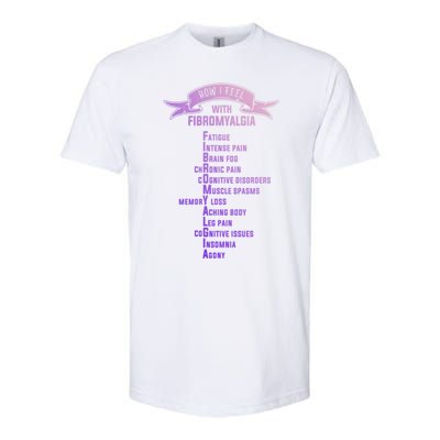 Fibromyalgia Spoonie And Fibro Awareness This Is My Flare Day Gift Softstyle CVC T-Shirt