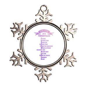 Fibromyalgia Spoonie And Fibro Awareness This Is My Flare Day Gift Metallic Star Ornament