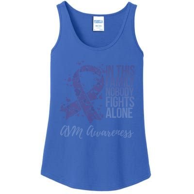 Family Support Arteriovenous Malformation Avm Awareness Gift Ladies Essential Tank