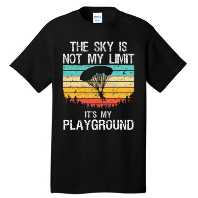 Funny Skydiving Art For Wo Skydive Lover Skydiver  Tall T-Shirt