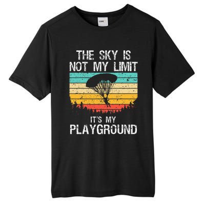 Funny Skydiving Art For Wo Skydive Lover Skydiver  Tall Fusion ChromaSoft Performance T-Shirt